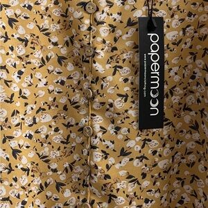 Papermoon Yellow Floral Blouse
